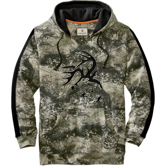 Legendary Whitetails Men's Camo Outfitter Hoodie Long Sleeve Sweatshirt