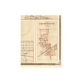 thumbnail image 2 of Historic City Map - Columbus City Abion Churubusco Indiana - Baskin 1876 - Vintage Wall Art, 2 of 4