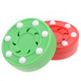 thumbnail image 1 of HEANUJJ Lot de 2 Rondelle de Hockey à Roulettes Balle de Hockey de Rue Multi PP Usage Professionnel, 1 of 6
