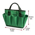 thumbnail image 5 of Bolsa de herramientas de jardín para herramientas de jardín con bolsillos pequeños bolsa de almacenamiento de herramientas de jardín bolsa de jardín reutilizable multiusos resistente al desgaste, 5 of 5