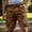 E8-Camel, variant on Havenx Cargo Shorts for Men with Multi Pockets Knee Length Short Stretch Solid Color Cargo Pants Casual Outdoor Hiking Travel Work Pants,Coffee S