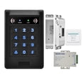 thumbnail image 3 of Sistema de control de acceso a puertas RFID de 125 kHz para una mejor protección con contraseña de la tarjeta de identificación y seguridad para el hogar inteligente, 3 of 8