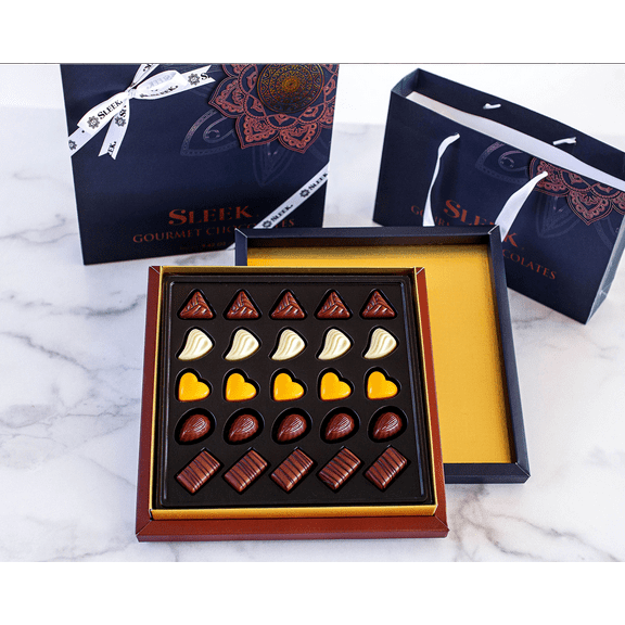 Sleek Assorted Chocolate Royal Blue Gift Box, 267g