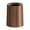 Dark Brown, variant on Kuntesetty Imitation Wood Grain Trash Can Garbage Can for Restroom Bathroom Living Room 8L Light Brown