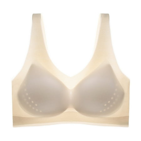 

Women s Back Beauty Sports Thin Chest Show Small Traceless Ultra Thin Wireless Bra Small Bras