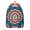 Traditional Trib, variant on Traditional Tribal Mandala Pattern Backpack for Women, Ethnic Folk Geometric School Daypack with Spiritual Art and Sacred Symbol