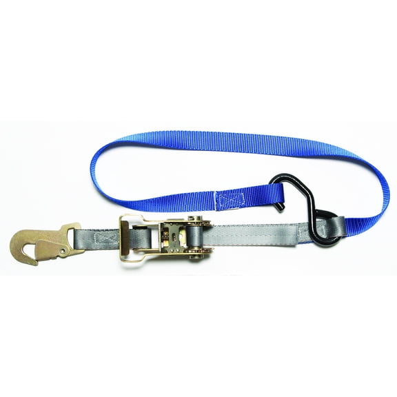 Steadymate Cinchtite-5 1"x6' Ratchet Tie Downs w/Snap Hooks & Soft Loops (15469)