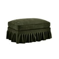 thumbnail image 3 of Footrest Ottomans, Ottoman Chenille -Green, Green Storage Ottomans,Chenille Leather Ottomans, Furniture, Primary Living Space, Ottomans Ottoman Chenille -Green, 3 of 5