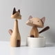 thumbnail image 5 of Moyic Gato decoración nórdica lindas artesanías delicadas tallado marionetas ornamento muñeca en miniatura juguetes decoración del hogar regalos Decoración del hogar gato alto TA08A Moyic HA077448-01, 5 of 6