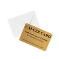 thumbnail image 1 of Cancer Pass Spoof Card Black Humor Identity Card with Envelope Novelty Gag Gift for Adults, 1 of 4