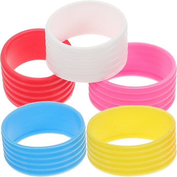 5 PCS Racket Grip Squash Overgrip Tennis Band Ring Pickleball Paddle Name Bands Personalized