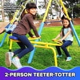 thumbnail image 5 of Sportspower Juego de Columpios de Metal Súper Primero para Exteriores con Trapecio, Tooter y Tobogán de Doble Pared de 6' con Garantía de por Vida, 5 of 5