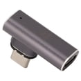 thumbnail image 3 of Tipo C Hembra A Tipo C Macho, Adaptador Magnético USB C Conveniente Práctico Para Habitación Para El Hogar Para La Oficina ANGGREK Codo, 3 of 8