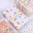 thumbnail image 2 of Rainbow & Unicor Wrapping Paper Valentine Wedding Decoration Gift Wrap Artware Packing Paper Vellum Paper Origami Paper 50*70cm, 2 of 4