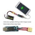 thumbnail image 5 of Sidaley Convertidor de de litio de 7,4-40V, convertidores de teléfono USB, adaptador multifuncional Universal práctico Digital, fuente de Electrónica miscelánea Cabezal XT60 (18G), 5 of 5
