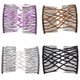 thumbnail image 1 of LOVEF Peine mágico para el Cabello para Mujer, Peines elásticos con Cuentas, Peine Multifuncional de Metal con Doble Deslizamiento, Horquillas con Clip para Mujer-4 Piezas, 1 of 5