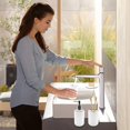 thumbnail image 4 of Bathroom Accessory Set, 4 pcs Shatter-Resistant Resin Bathroom Accessories Set Include Lotion Soap Dispenser Toothbrush Holder Soap Dish Modern Bathroom Decor, Gift for Home (Beige 4pcs), 4 of 7