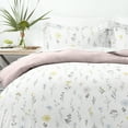 thumbnail image 1 of Home Collection Premium Ultra Soft Wild Flower Pattern 3-Piece Reversible Duvet Cover Set, 1 of 6
