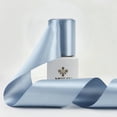 thumbnail image 1 of Cinta decorativa MEEDEE, 7,5 cm, doble cara, azul satinado, 1 of 9