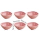 thumbnail image 3 of Juego de Platos para Condimentos (6 Piezas) | Plástico Moderno Multicolor de Paja de Trigo | Platos Cuadrados de 4 Pulgadas para Aperitivos y Salsas, 3 of 6