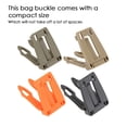 thumbnail image 3 of Advancent Bolsa Hebilla Saco Clip Correa Guardián Accesorios al aire libre Mano de obra fina Tamaño compacto de larga duración Mosquetón Type3 NO3, 3 of 6