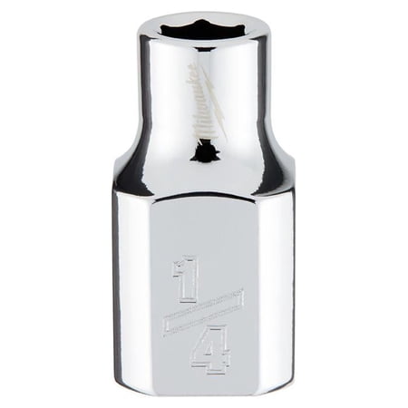 UPC: 0045242565641 | Milwaukee-45-34-9060 3/8 in. Drive 1/4 in. SAE 6-Point Socket