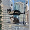 thumbnail image 1 of K&H EZ Mount Double Stack Kitty Window Sill Gray, 1 of 8