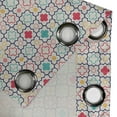 thumbnail image 4 of Ambesonne Moroccan Grommet Curtain, Quatrefoil, 50" x 108", Blue Green, 4 of 6