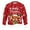 Red-1, variant on Christmas Sweater Men Sweaters Funny Sweatshirt Knit Plus Size Big and Tall Holiday Vacation Elf Adult Sweatshirts