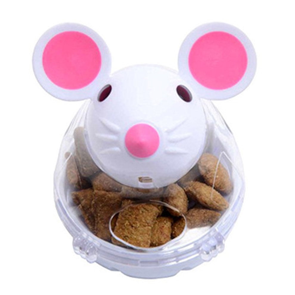 Cat Food Ball Pet Toy Cat Slow Feeder Ball Mice Tumbler Shaped Toys