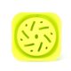 thumbnail image 5 of Tazón de comida para mascotas Laberinto antideslizante - Promueve una alimentación saludable y una digestión lenta - Amarillo Verde ILoveMilan Rojo Verde, 5 of 5