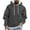 #01 Black, variant on Mens Hoodies Color Block Checked Printed Sweatshirts with Pockets Fleece Lined Hooded Pullover Fall Outwears Work Wear Sweaters Loose Hoody Long Sleeve Tops Sportswear M-4XL