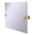 thumbnail image 2 of Allied Brass TA-93-BKM Frameless Landscape Rectangular Tilt Mirror with Beveled Edge, Matte Black, 2 of 2