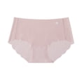 thumbnail image 6 of Panties for Women,Stylish Low Rise Panties Breathable Soft Blend Everyday Comfortable Underwear Seamless Design with Lace Trim for All Day Wear,Womens Underwear,Pink,M, 6 of 6