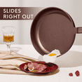 thumbnail image 5 of Carote 14-Piece Pots and Pans Set, Ceramic Nonstick Cookware Set with Utensils,Induction Compatible, Burgundy, 5 of 8