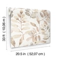 thumbnail image 5 of Chesapeake Pinnate Salmon Leaves Wallpaper, 5 of 6