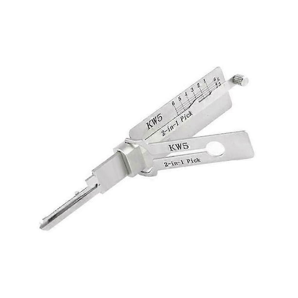 Locksmith Lishi 2 In 1 Tools Kw5 For Door Civil Lock Opener Hand Tool Professional Locksmith Hand Tool