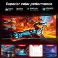 thumbnail image 5 of KOORUI 34''  WQHD Curved Gaming Monitor, 180Hz Ultrawide Monitor, 3440×1440p 1ms(MPRT) HDR400, Black, 5 of 13