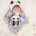 thumbnail image 3 of 20 Pulgadas Reborn Doll Newborn Bebé Muñeca Muñeca Niños Regalo De Navidad Juguete Sunnimix Muñeca plena de silicona renacida, 3 of 8