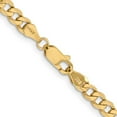 thumbnail image 3 of 14K Yellow Gold Figaro Chain Necklace 22 inch 4.75 mm Flat with Lobster Clasp, 3 of 4