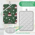 thumbnail image 6 of Yayeee Pot Holders Kitchen Heat Resistant with Pocket 7"x9.8" Cotton Oven Cooking Hot Pads, Christmas Hats, 6 of 7