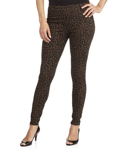 leopard print jeggings walmart