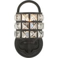thumbnail image 4 of Vanity Art 1 Light Dimmable Matte Black Armed Sconce Lighting | Modern Fixtures Accent Wall Lights for Bedroom Entrance Doorway Dining Room Living Room Hallway Bathroom Scones S5001BK-BS01, 4 of 5