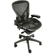 Herman Miller Aeron Chair Highly Adjustable w/ Posturefit Support - Size B - (Rnwd)