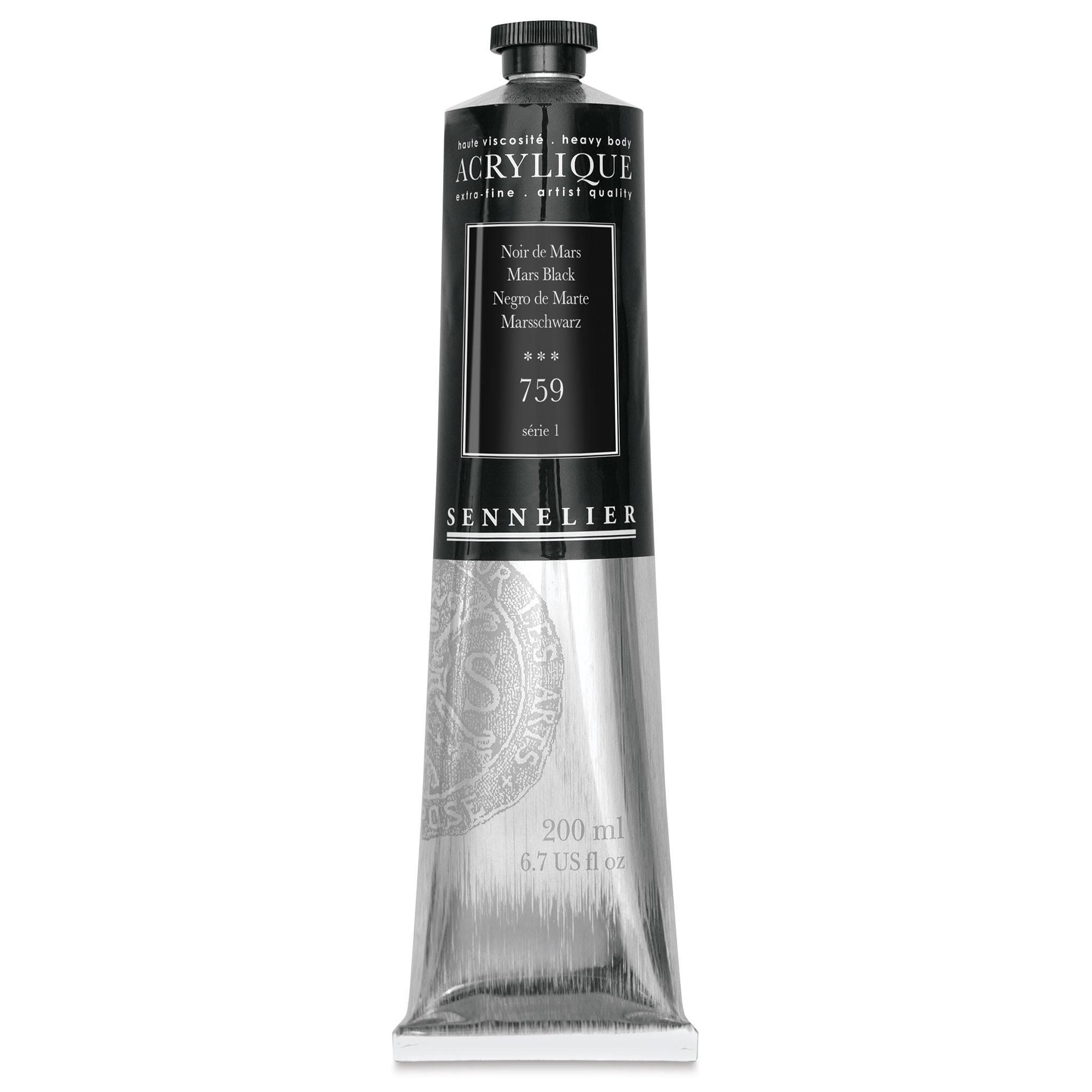 The Black Market, Musou Black Water-Based Acrylic Paint, 100ml