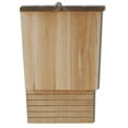 thumbnail image 4 of Pefilos 13" Wood 4 pcs Bat House, Single-Chamber Bat Box, Wooden Bat Houses Kit for Outdoors, Beige, 4 of 5