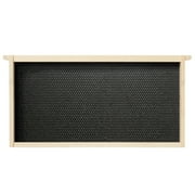 100% Beeswax Beehive 10 Frame Kit Super Box and 10 Deep Frames with Foundations for Langstroth Beekeeping
