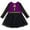 Purple, variant on Disney Frozen II Girls Elsa Tutu Special Occasion Dress for Toddlers