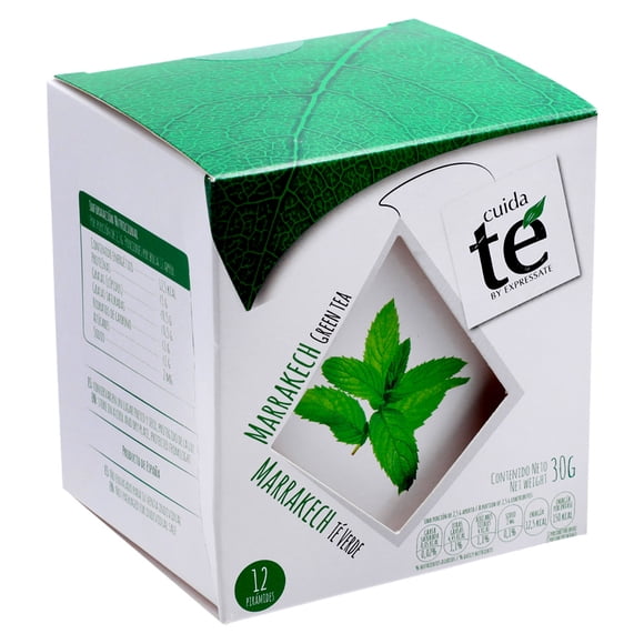 Té Verde de Marrakech 12 piramides Cuida te 12 piramides