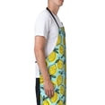 thumbnail image 2 of Uemuo Lemon Pattern Waterproof Apron Adjustable Dishwasher Apron- Apron for Women Men Heavy Duty Work Apron for Dishwashing Chemical Lab, 2 of 9
